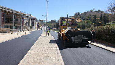 Ηράκλειο, λεωφόρος πλαστήρα ασφαλτος