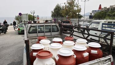 Μυτιλήνη: Σοβαρές ελλείψεις σε βασικά προϊόντα από την διαμαρτυρία των κτηνοτρόφων