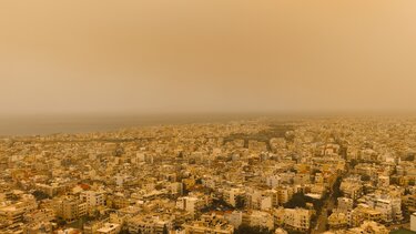 Αφρικανική Σκόνη, Ηράκλειο