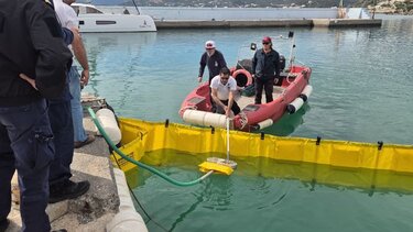 'Ασκηση, Θαλάσσια ρύπανση, Άγιος Νικόλαος 