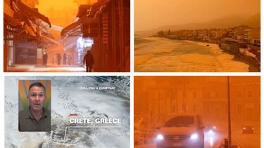 Η Κρήτη έγινε… έρημος – Ως τις ΗΠΑ έφτασε... η αφρικανική σκόνη!