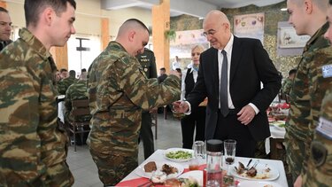 Νίκος Δένδιας, Έβρος, Πάσχα