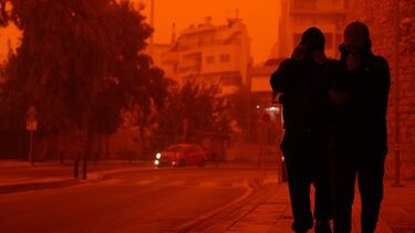 Αφρικανική Σκόνη, Ηράκλειο