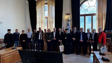 Ηράκλειο: Στη Λότζια αντιπροσωπεία του Δήμου Ιωαννιτών – Στόχος η ενίσχυση της συνεργασίας και η απευθείας αεροπορική σύνδεση