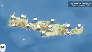 Κρήτη: Καλοκαίρι... την Τετάρτη, βροχές και πτώση της θερμοκρασίας την Πέμπτη