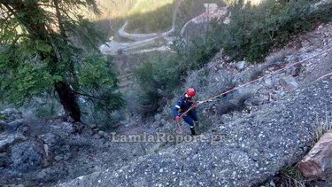 «Βουτιά» θανάτου σε γκρεμό τα ξημερώματα στην Ευρυτανία