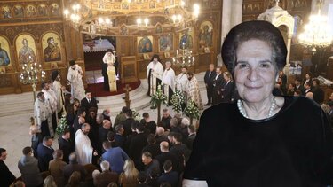 Στέλλα Κεφαλογιάννη κηδεία Βασιλη