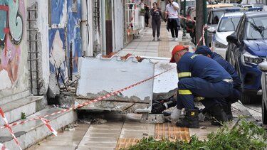Κόρινθος, Πτώση Μπαλκονιού, Νεκρή