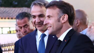 Μακρόν σε Μητσοτάκη: «Αν απειληθείτε από την Τουρκία, θα είμαστε εδώ»