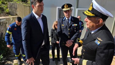 Σε Ναύσταθμο, ΕΜΟΔΕ και Ακαδημία Εμπορικού Ναυτικού ο Αλέξανδρος Μαρκογιαννάκης