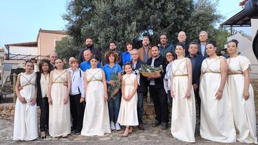 Με συμβολισμό και παράδοση η κοπή του κότινου για τον Μαραθώνιο Κρήτης