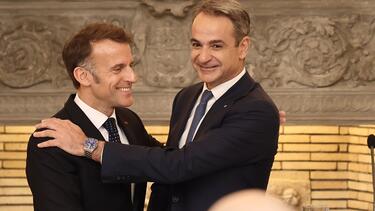 Μητσοτάκης-Μακρόν