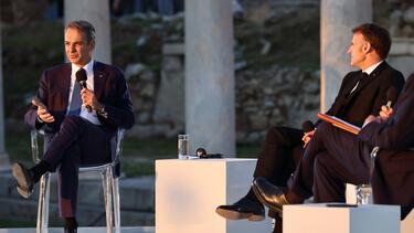 Κυριάκος Μητσοτάκης στη συνάντηση με Μακρόν: Ίσως να είναι η ώρα της Ευρώπης σε εποχή παγκόσμιας αταξίας