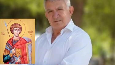 Γρηγόρης Νικολιδάκης: Το μήνυμα για την γιορτή του Αγίου Γεωργίου, Πολιούχου των Μοιρών