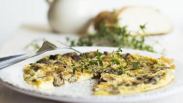 Συνταγή, Ομελέτα, Μανιτάρια