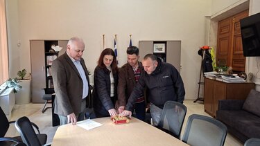 Ορκωμοσία 3 νέων μόνιμων υπαλλήλων στο Δήμο Ηρακλείου