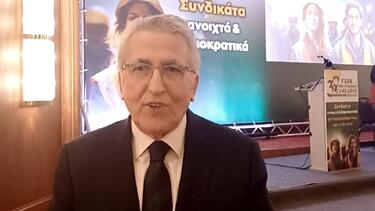 Παναγόπουλος στο Cretalive: «Να κάνουμε χρήσιμα τα συνδικάτα για τους νέους»