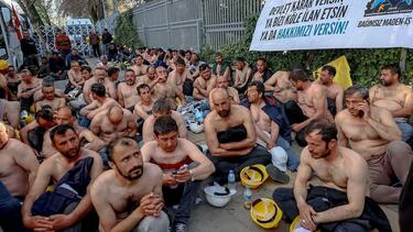 Τούρκοι Ανθρακωρύχοι, Απεργία Πείνας