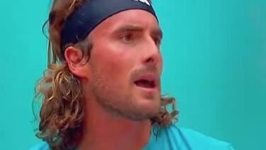 Χυδαίο υβρεολόγιο του Τσιτσιπά την ώρα του αγώνα