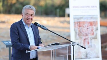 Σ. Αρναουτάκης: Η ανάδειξη του Μινωικού Ανακτορικού Κέντρου των Μαλίων αποτελεί πράξη ύψιστης ευθύνης