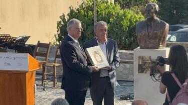 Στ. Αρναουτάκης: «Υλική αποτύπωση συλλογικής ευγνωμοσύνης τα αποκαλυπτήρια της προτομής του Νίκου Παπαδάκη»