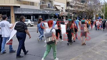 Υγειονομικοί, Διαδήλωση