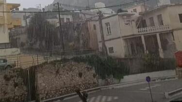 Μαγιάτικη μπόρα στην Κρήτη: Βροχές, χαλάζι και καταιγίδες!