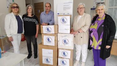 Προσφορά φαρμάκων στο Κοινωνικό Φαρμακείο του Δήμου Ηρακλείου