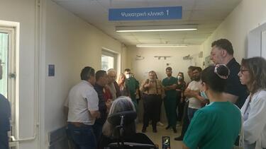 Ψυχιατρική ΠΑΓΝΗ: “Ένας νοσηλευτής για 33 περιστατικά συνιστά έγκλημα!”