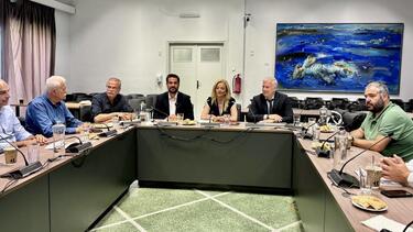 Συνάντηση Δημάρχων Χανίων με τη Διοίκηση του Τ.Π. & Δανείων για τη στήριξη αναπτυξιακών έργων