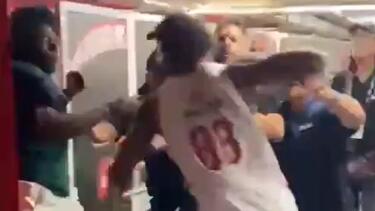  Το video από όσα έγιναν στα αποδυτήρια του ΣΕΦ κυκλοφόρησε στα social media.