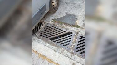 Λαϊκή Αγορά, Πατέλες, Αγωγός Ομβρίων, Φρεάτιο