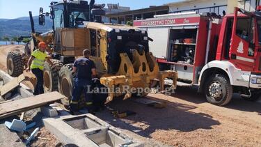 Φθιώτιδα: Πυροσβέστες απεγκλώβισαν τρία γατάκια από μηχάνημα έργου - ΒΙΝΤΕΟ