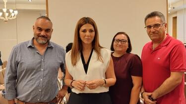 Απόφοιτοι ΤΕΙ και μηχανικοί συνάντησαν την Σοφία Ζαχαράκη - Τί συζήτησαν με την Υπουργό Παιδείας