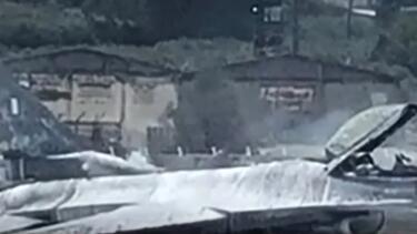 Βίντεο με την στιγμή της αναγκαστικής προσγείωσης του F-16 στην Ζάκυνθο