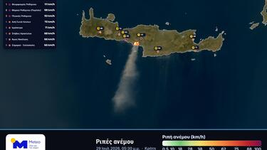 νότιο ρέθυμνο χάρτης