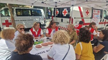Δωρεάν εξετάσεις και δράσεις πρόληψης από τον Ελληνικό Ερυθρό Σταυρό 