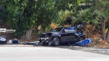Λασίθι: Τροχαίο στον δρόμο προς Σητεία - Άμεση κινητοποίηση του ΕΚΑΒ για βρέφος δύο μηνών