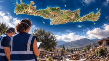 κακοκαιρια κρητη καταγραφή ζημιών