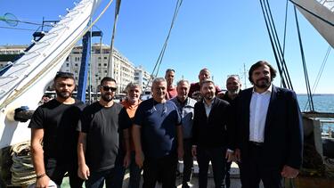 Νίκος Ανδρουλάκης, Αλιείς, Θεσσαλονίκη