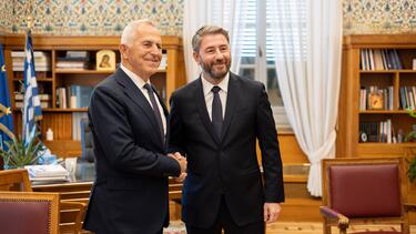 Νίκος Ανδρουλάκης, Ευάγγελος Αποστολάκης 