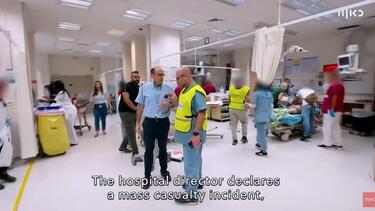 Συγκλονιστικό βίντεο με το χάος σε ισραηλινό νοσοκομείο μετά την επίθεση της 7ης Οκτωβρίου