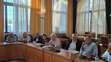 Νέα σύσκεψη στη Λότζια με τους Προέδρους των Κοινοτήτων υπό τον Δήμαρχο Ηρακλείου για την αποκατάσταση των υποδομών και την ενίσχυση των πληγέντων