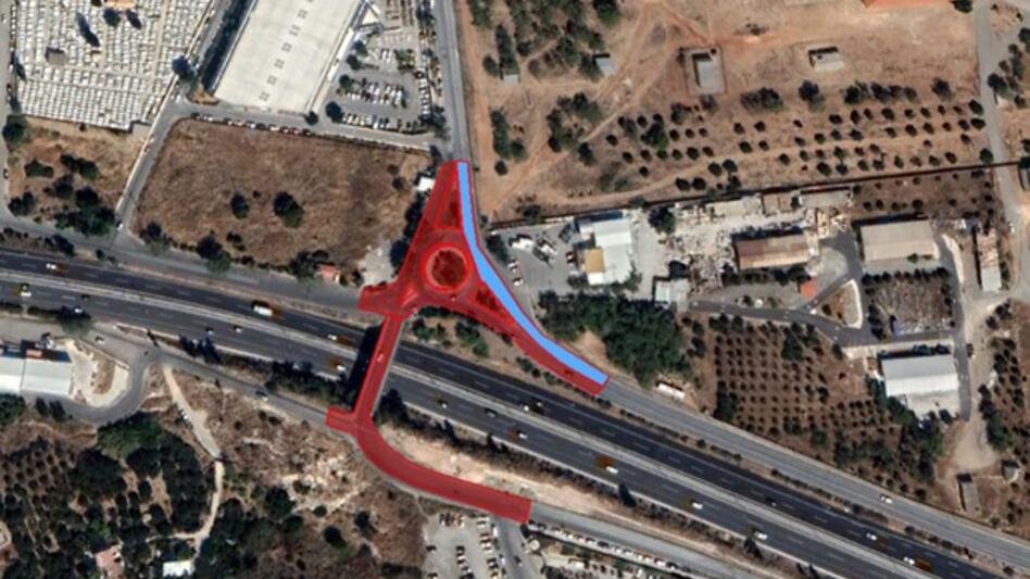 Κλειστός αύριο ο κυκλικός κόμβος στο Αστυνομικό Μέγαρο