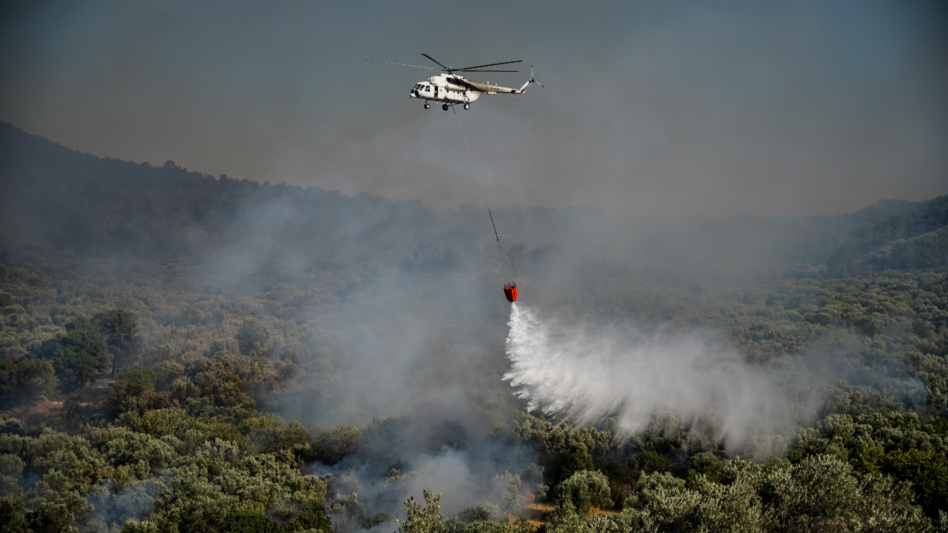 Φωτιά στην Αργολίδα – Επιχειρούν επίγειες δυνάμεις και εναέρια μέσα