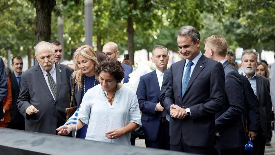 Στο Ground Zero ο Πρωθυπουργός