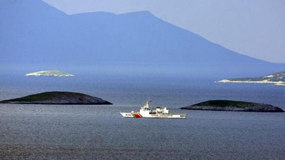 Τουρκικές ακταιωροί και ιστιοφόρα στο σύμπλεγμα του Καστελόριζου