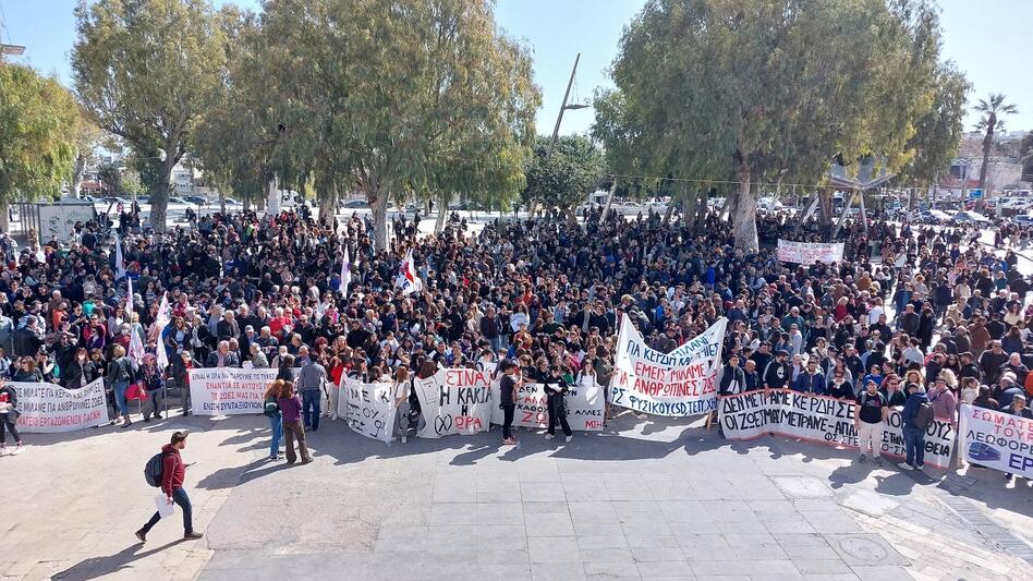 Νέος ξεσηκωμός για τα Τέμπη- Κινητοποιήσεις στην Κρήτη