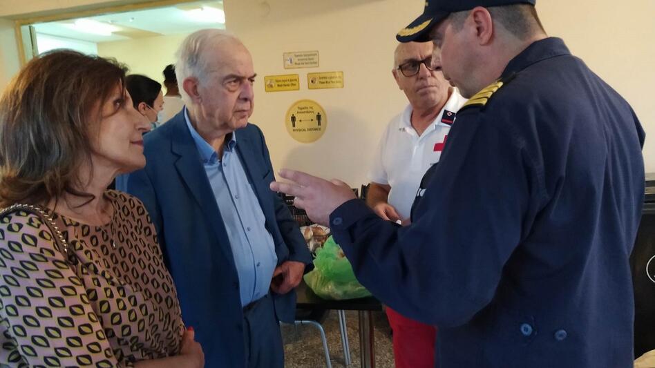 Κοντά στους πρόσφυγες ο Δήμαρχος Ηρακλείου