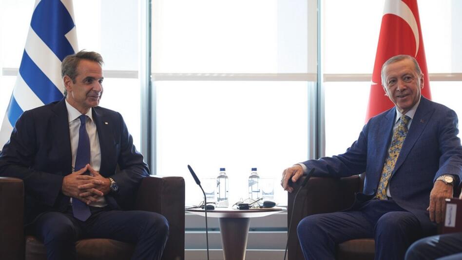 To σχόλιο του Κυριάκου Μητσοτάκη για τη συνάντηση με τον Ερντογάν